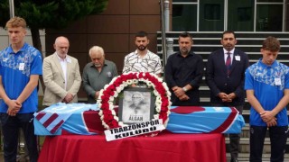 Hayatını kaybeden Trabzonsporun kurucularından Nizamettin Algan için tören düzenlendi