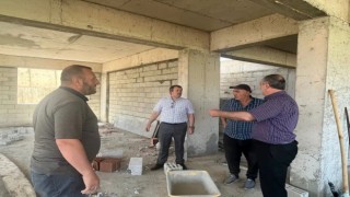Hayırseverlerin destekleriyle yaptırılan Kuran Kursunda çalışmalar devam ediyor