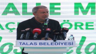 Eski bakan Hulusi Akar'dan Kayseri'de terör konuşması