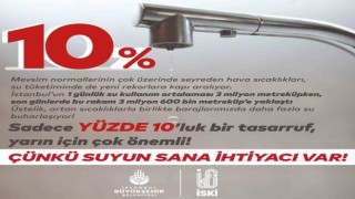 İBB Başkanı Ekrem İmamoğlundan su tasarrufu çağrısı