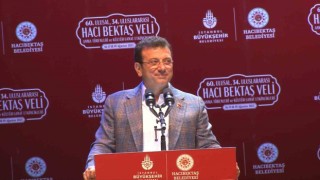 İBB Başkanı İmamoğlu, Nevşehirde Hacı Bektaş Veli Anma Etkinliklerine katıldı