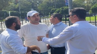 İBB Başkanı İmamoğlunun korumalarının vatandaşı darp ettiği iddia edildi