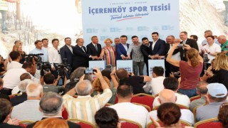 İçerenköy Spor Tesisinin temeli atıldı