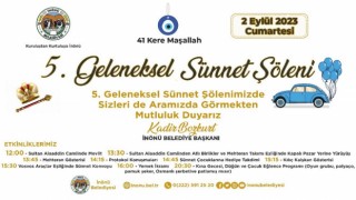 İnönüde geleneksel sünnet şöleni başlıyor