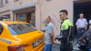 İstanbulda denetimden kaçan taksi sürücüsü nefes kesen kovalamaca sonucu yakalandı