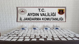 Jandarma ekiplerinden kaçak sigara operasyonu