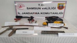 Kaçak kazıya izin yok: 2 şüpheli yakalandı