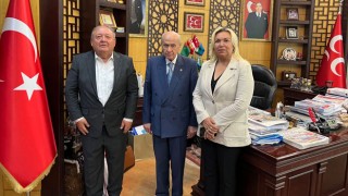 Kadirli Belediye Başkanı Tarhan, MHP Genel Başkanı Bahçeli'yi Ziyaret Etti