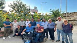 Kahraman Gaziden anlamlı ziyaret