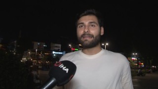 Kamyondan fırlayan tekerlek metrelerce yol kat etti