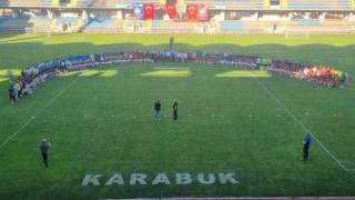 Karabükte ANALİG Futbol Türkiye Birinciliği açılış seremonisi gerçekleşti