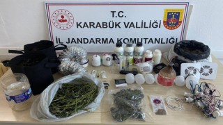 Karabükte jandarmadan uyuşturucu operasyonu