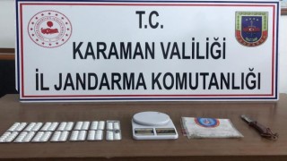Karamanda mısır tarlasına kenevir eken 2 kişi tutuklandı