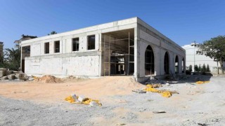 Karatay Hoş Kubbenin yapımı sürüyor