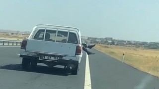Karayolunda tehlikeli yolculuk