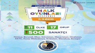 Kartal Belediyesi 2. Uluslararası Halk Oyunları Festivali başlıyor