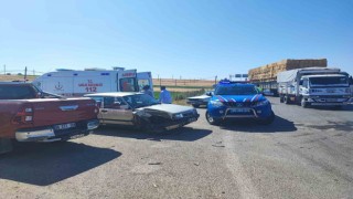 Kavşakta kaza 4 yaralı