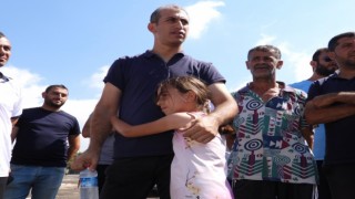 Kaymakam Aksuya konteyner kentte yoğun ilgi