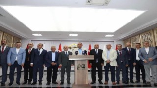 Kayseri OSB Yönetimi Adıyamanda Deprem Konutları Temel Atma Törenine Katıldı