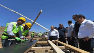 Kayseri Yeşilay Uyuşturucuyla Mücadele Rehabilitasyon Merkezinin Temelini atıyor