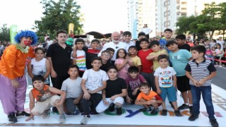Kayseride 2017 yılından beri kesintisiz devam eden etkinlikte çocuklar, tatili dolu dolu geçiriyor