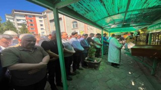 Kazada ölen baba Karabükte toprağa verildi