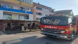 Kdz. Ereğlide evde çıkan yangın korkuttu