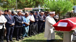 Kıbrıs Gazisi son yolculuğuna uğurlandı