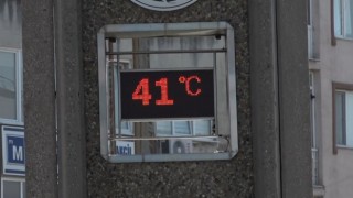 Kırklarelinde sıcak hava etkili oluyor: Termometreler 41 dereceyi gösterdi