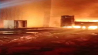Kocaelide asfalt eritme tankında patlama: 2 yaralı