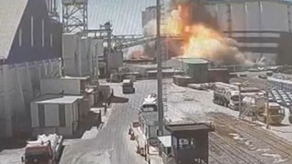Kocaeli'de TMO silolarında patlama