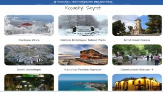 Kocaelinin turistik mekanları cepte