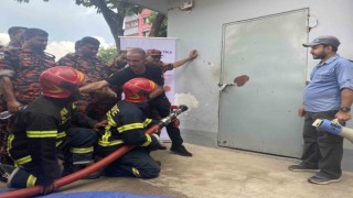 Konya Büyükşehir TİKA iş birliğiyle Bangladeşte itfaiyecilere eğitim verdi