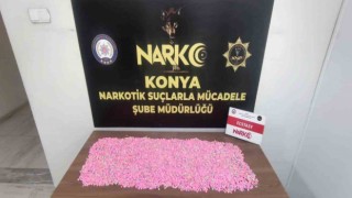 Konyada binlerce uyuşturucu hap ele geçirildi: 5 tutuklama