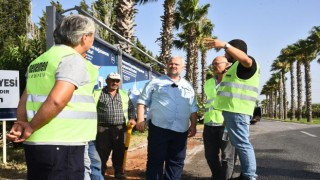 Koyundere pazar yeri açılışa hazırlanıyor