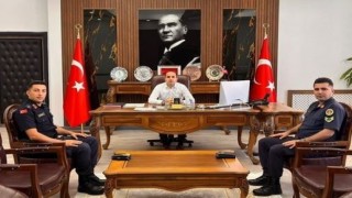 Kuluya atanan ilçe jandarma komutanı göreve başladı