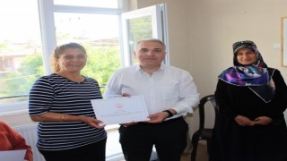 Kurslarda başarılı olan 28 kursiyere sertifika verildi