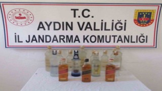 Kuşadasında bandrolsüz alkol ele geçirildi