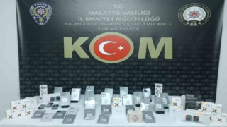 Malatya polisinden kaçak alkol ve sigara operasyonu