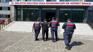 Malatyada 10 yıl hapis cezası bulunan şahıs yakalandı
