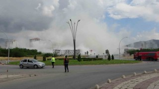 Malatyada ağır hasarlı binaların yıkımları patlayıcı ile yapılıyor