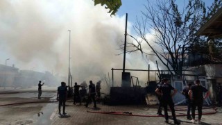Malatyada korkutan yangın