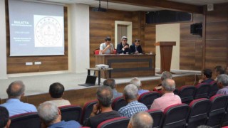 Malatyada Muhtarlarla eğitim toplantısı