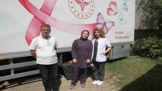 Malazgirtte “mobil kanser tarama aracı” hizmet vermeye başladı