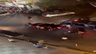 Maltepede yol kavgası: Kavgayı ayırmak isterken kafasında şişe patladı