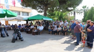 Manisada üzüm üreticilerine sergi örtüsü desteği