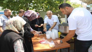 Manyasta aşure hayrı