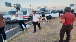 Mardinde trafik kazası: 1i ağır 10 yaralı
