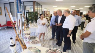 Marmaraereğlisinde göz nuru sergisi açıldı