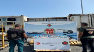 Mersin Limanında 59 kilo kokain ele geçirildi